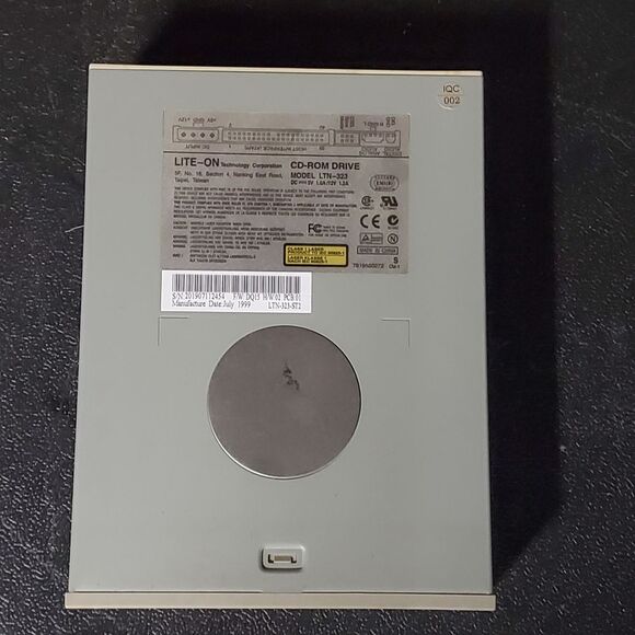 Lite-On CD-Rom Drive Model LTN-323-ST2 Class 1 Laser Compaq Presario - Picture 3 of 8